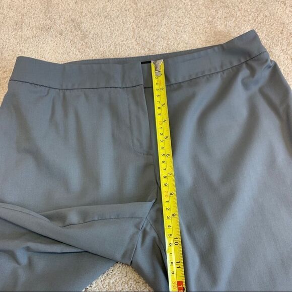Lafayette 148 New York NWOT Gray Barrow straight Leg trousers Sz 4 - Picture 11 of 14